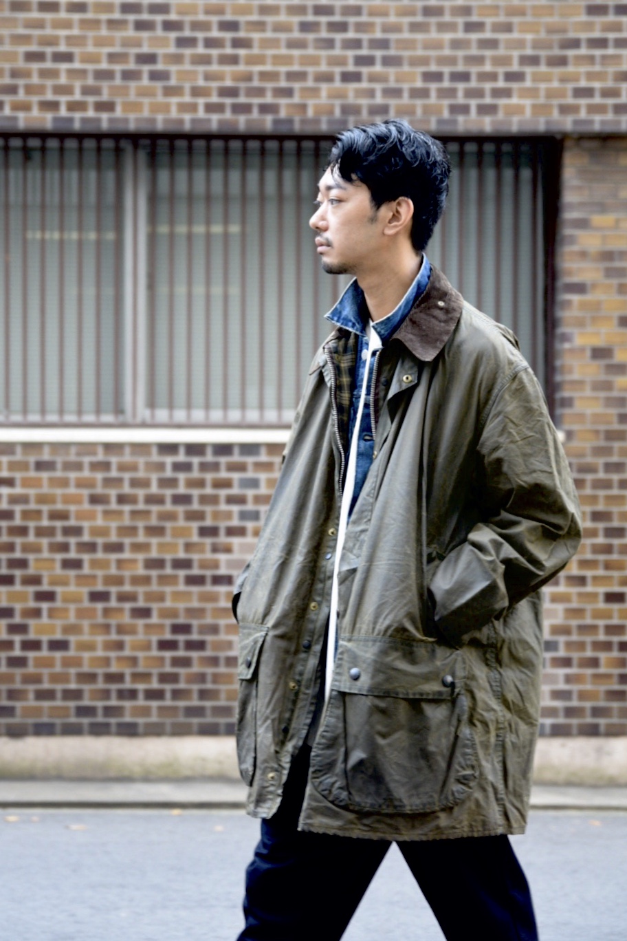 Barbour バブアー ボーダーsl 32 セージ bckediri.beacukai.go.id